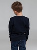 Свитшот детский Toima Kids, темно-синий с логотипом