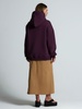 Худи Kulonga Oversize, фиолетовое с логотипом