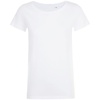 Футболка женская Mia, белая с логотипом