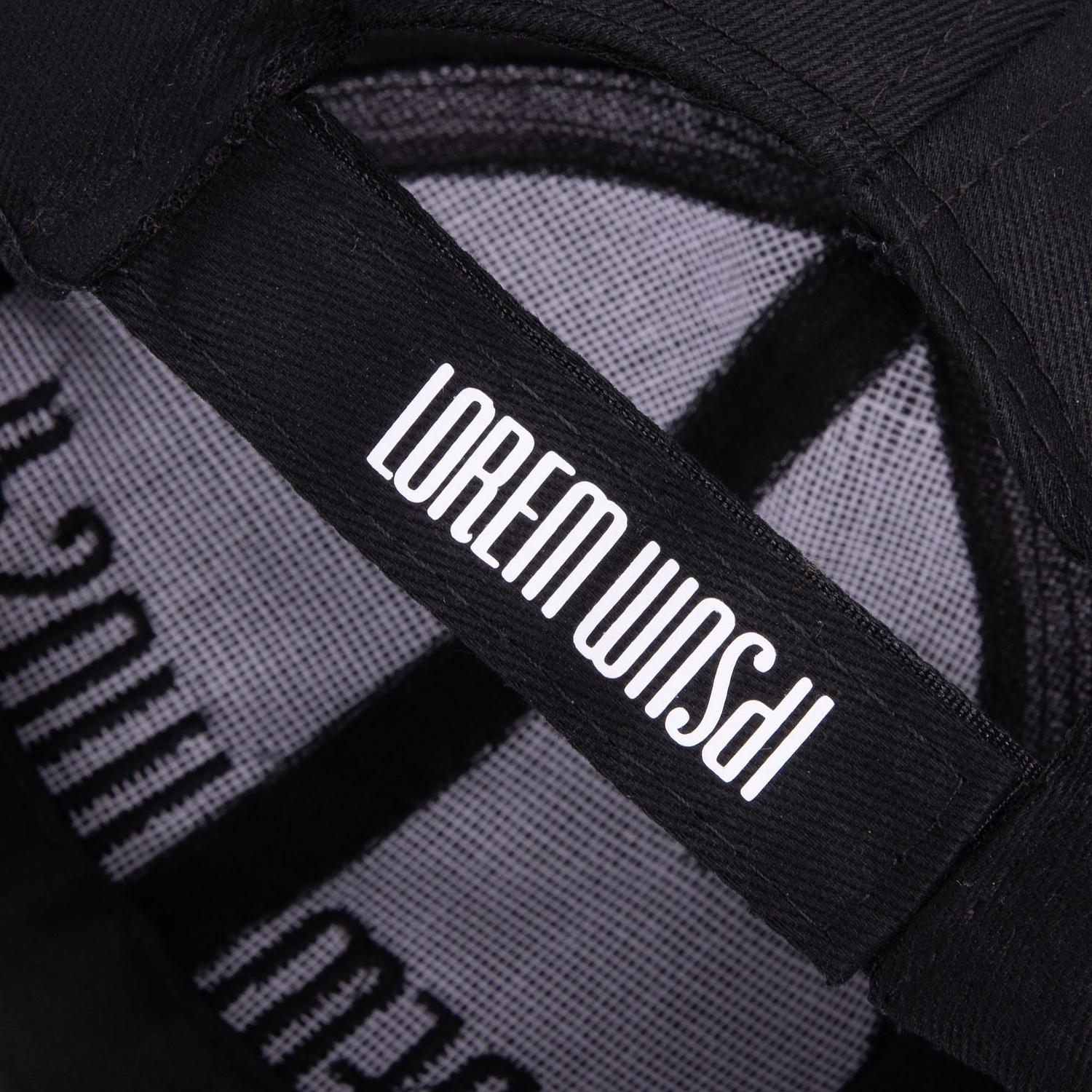 Бейсболка Apollo, черная с логотипом