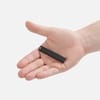 Флешка markBright Black с синей подсветкой, 32 Гб с логотипом