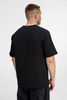 Футболка оверсайз унисекс Avenu, черная, размер XL/XXL