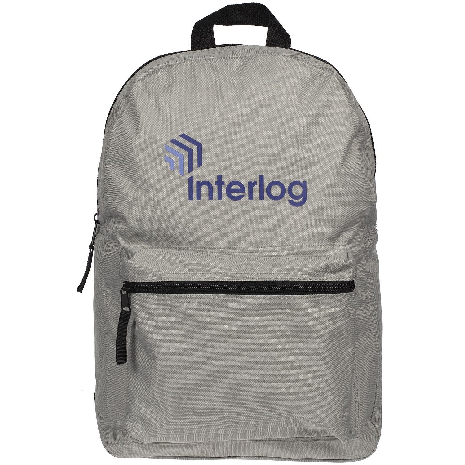 Рюкзак Base, серый с логотипом