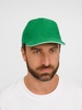 Бейсболка Buffalo, ярко-зеленая с белым с логотипом