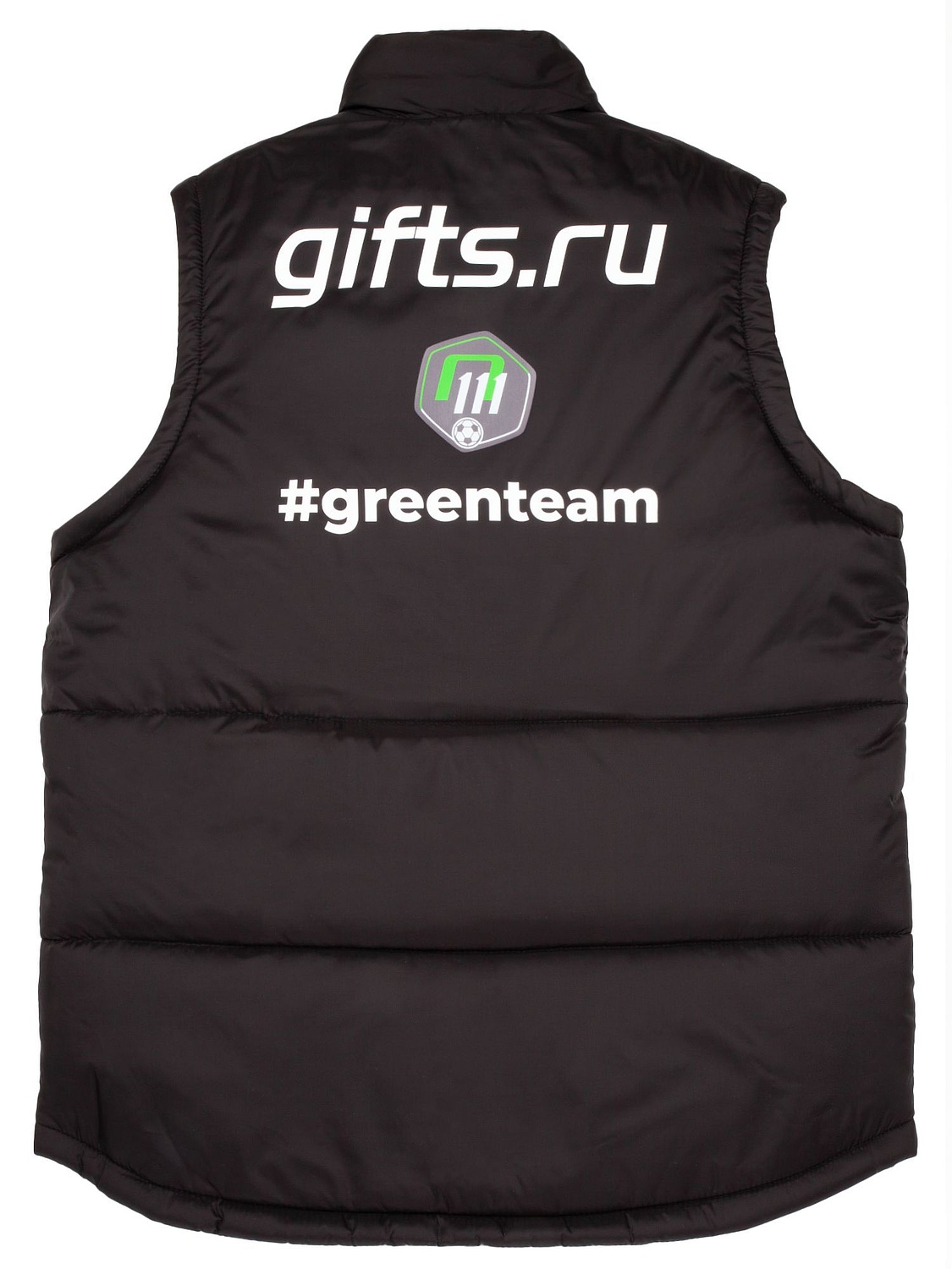 Жилет Warm, темно-серый с логотипом