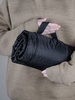 Плед для пикника Comfy, черный с логотипом