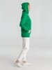 Толстовка с капюшоном унисекс Hoodie, зеленая с логотипом