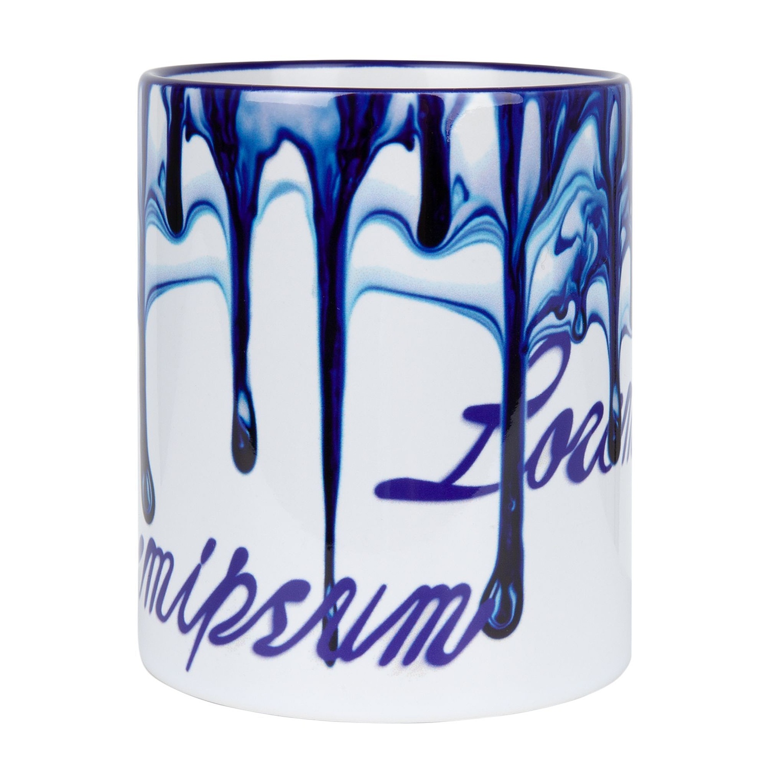 Кружка Rimo для сублимационной печати, темно-синяя с логотипом