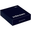Портмоне inStream, черное с логотипом