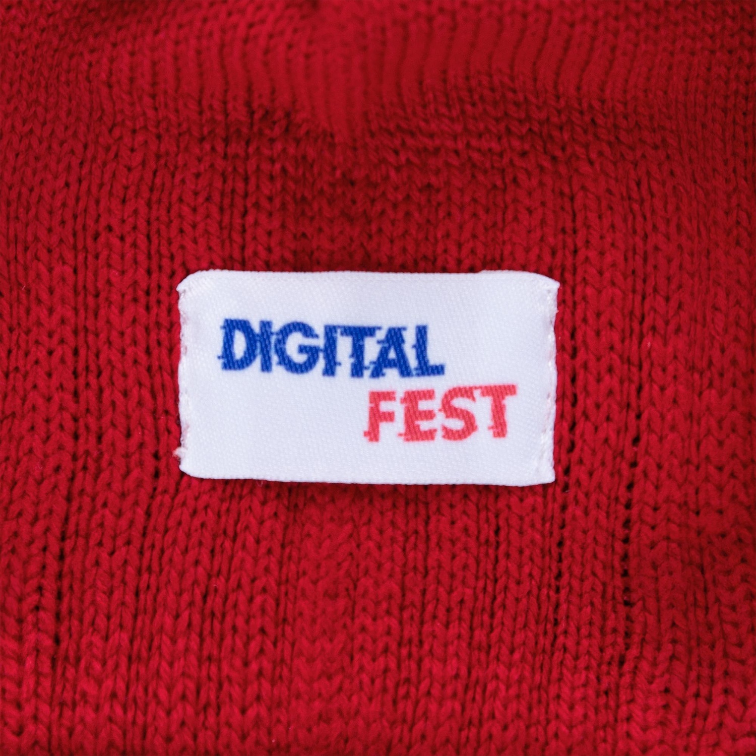 Лейбл тканевый Epsilon, XXS, белый