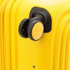 Чемодан Logoduck L, желтый с логотипом