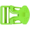 Застежка-пряжка односторонняя Triden, зеленый неон с логотипом