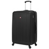Чемодан Uster L, черный с логотипом