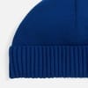 Шапка ComFleece, темно-синяя (кобальт) с логотипом