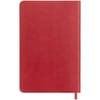 Ежедневник Neat Mini, недатированный, красный с логотипом