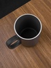 Кружка Mugful, темно-серая (графитовая) с логотипом