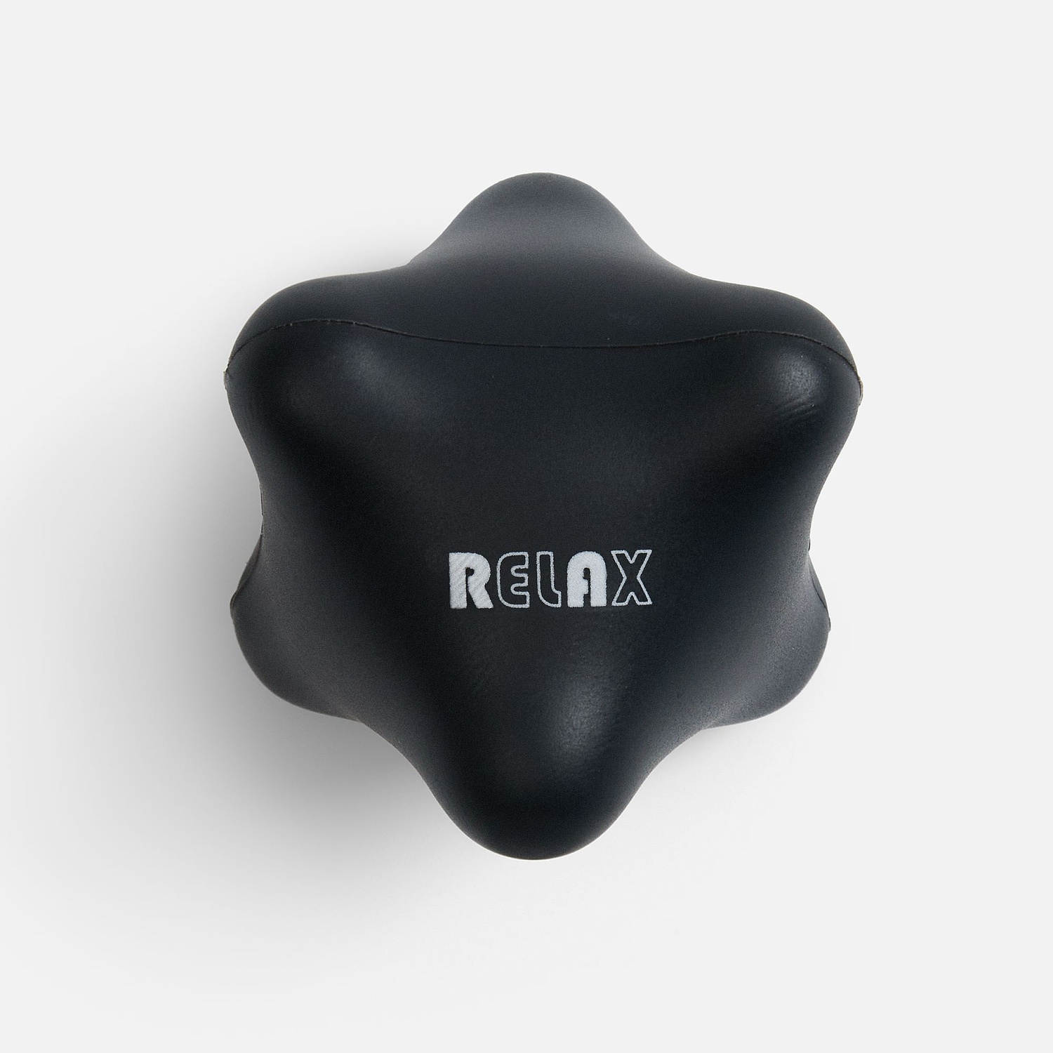 Набор массажных мячей для МФР Relaxify, черный с серым с логотипом