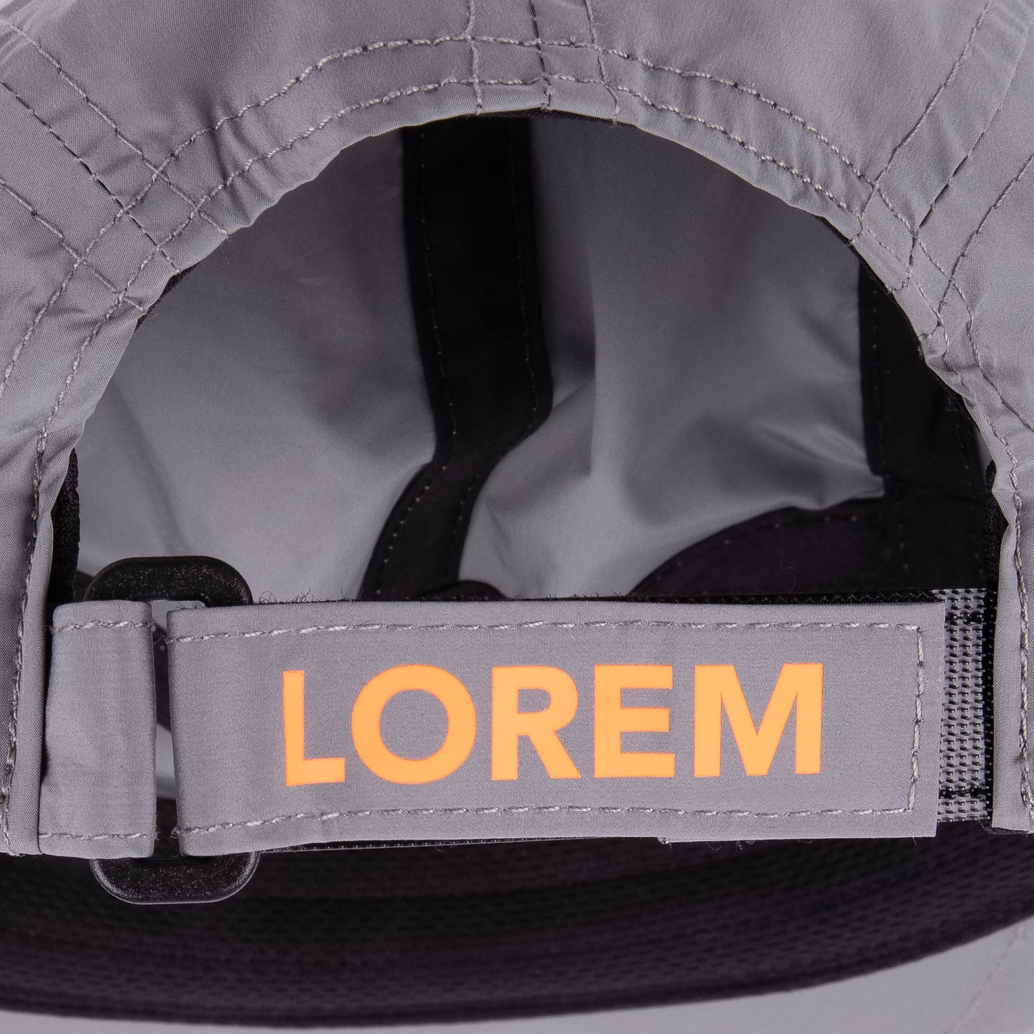 Бейсболка Ben Mac, серая с логотипом