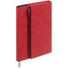 Ежедневник Grace на заказ, недатированный, красный с логотипом
