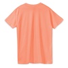 Футболка унисекс Regent 150, оранжевая (абрикосовая) с логотипом