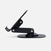 Подставка для смартфона Smartic Light, черная с логотипом