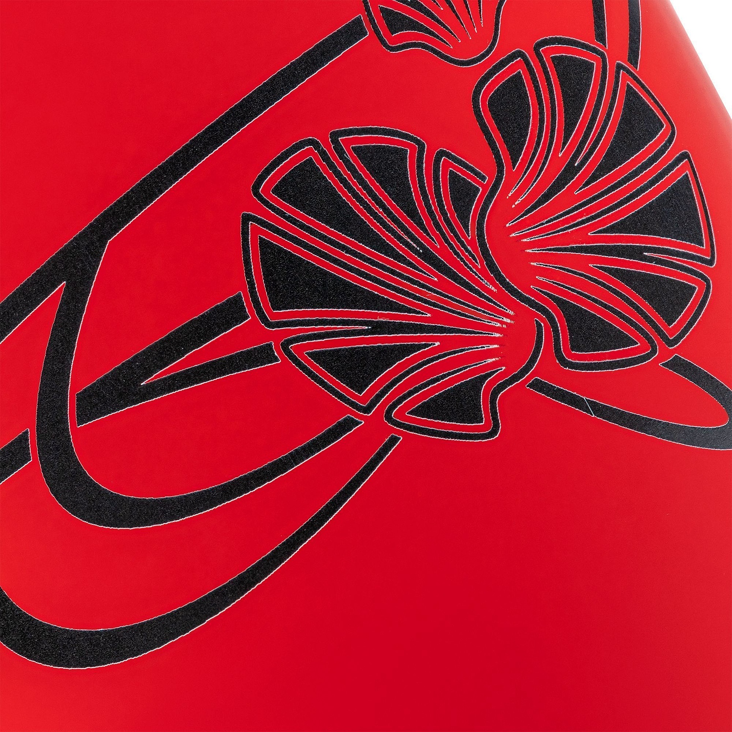 Кружка Surprise Touch Black с покрытием софт-тач, красная с логотипом