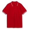 Рубашка поло Virma Stripes, красная с логотипом