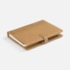 Ежедневник-органайзер Twill, недатированный, коричневый с логотипом