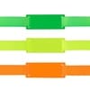 Шильдик металлический Kova, оранжевый неон с логотипом