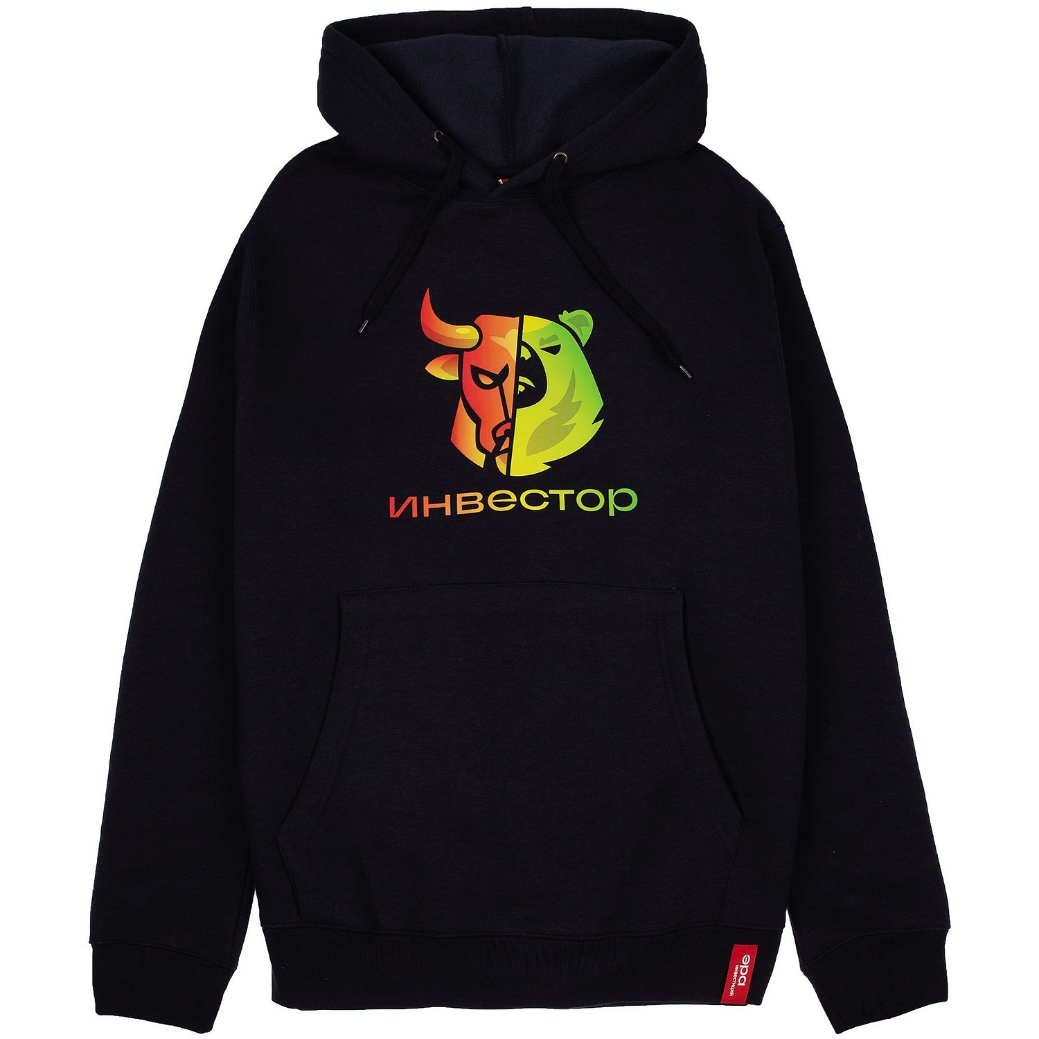 Худи унисекс Phoenix, темно-синее с логотипом