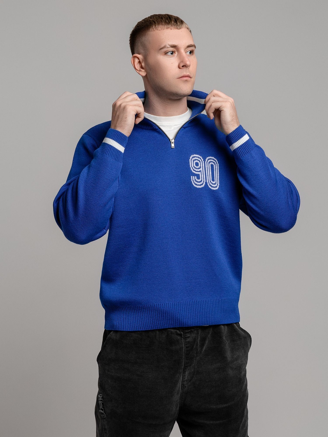 Олимпийка Sport Style на заказ, полушерсть с логотипом