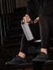Бутылка для воды Sleeve Ace, серая с логотипом