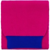Шарф Snappy, фуксия с синим с логотипом