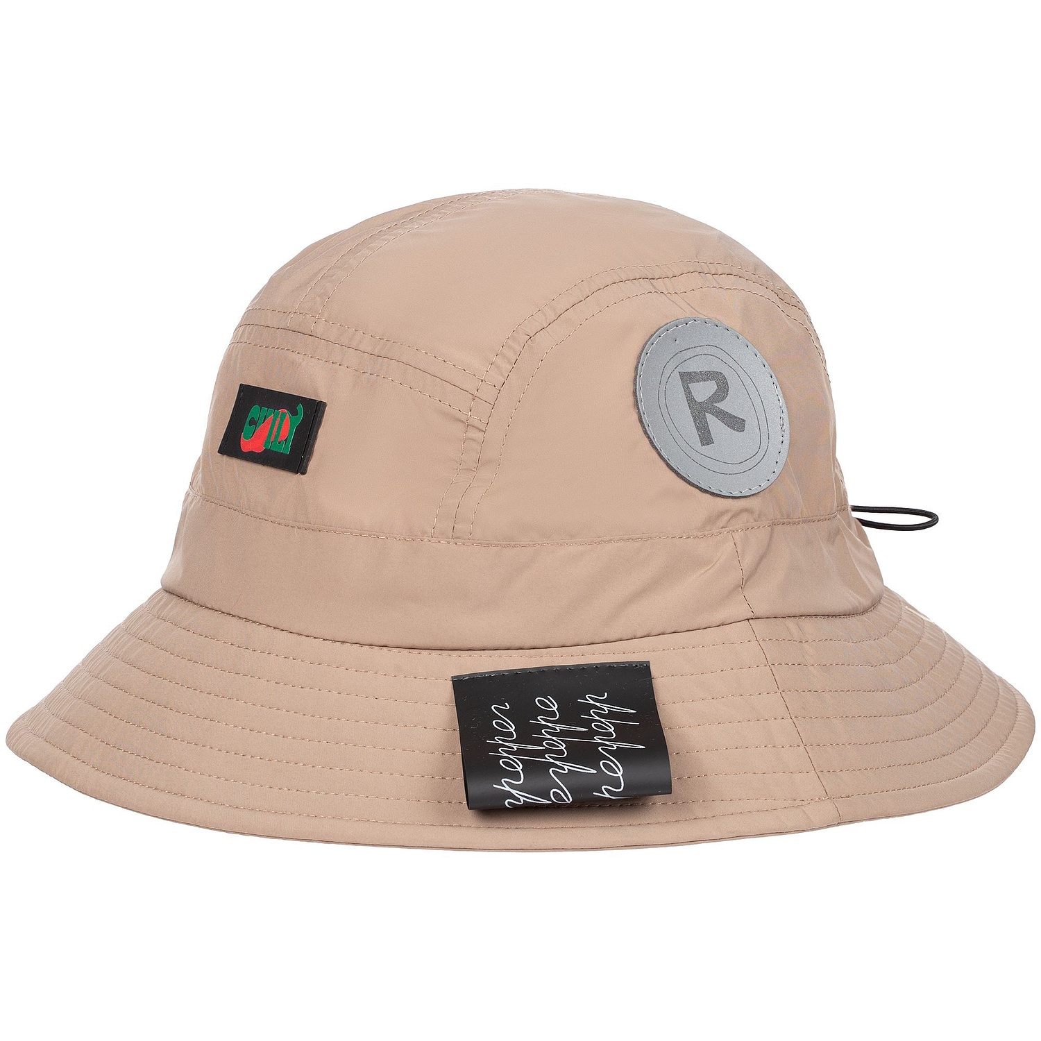 Панама Ben Mac, ярко-синяя с логотипом