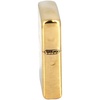 Зажигалка Zippo Classic Brushed, золотистая с логотипом