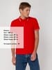 Рубашка поло Virma Stripes, красная с логотипом