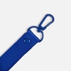 Застежка-карабин Snap Hook, M, синяя с логотипом