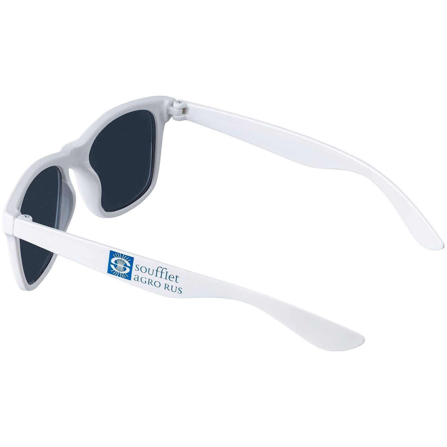 Очки солнцезащитные Sundance, белые с логотипом