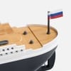 Увлажнитель-ароматизатор Steam Stream, черный с логотипом