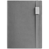Ежедневник Vivian Metal, недатированный, серый с логотипом