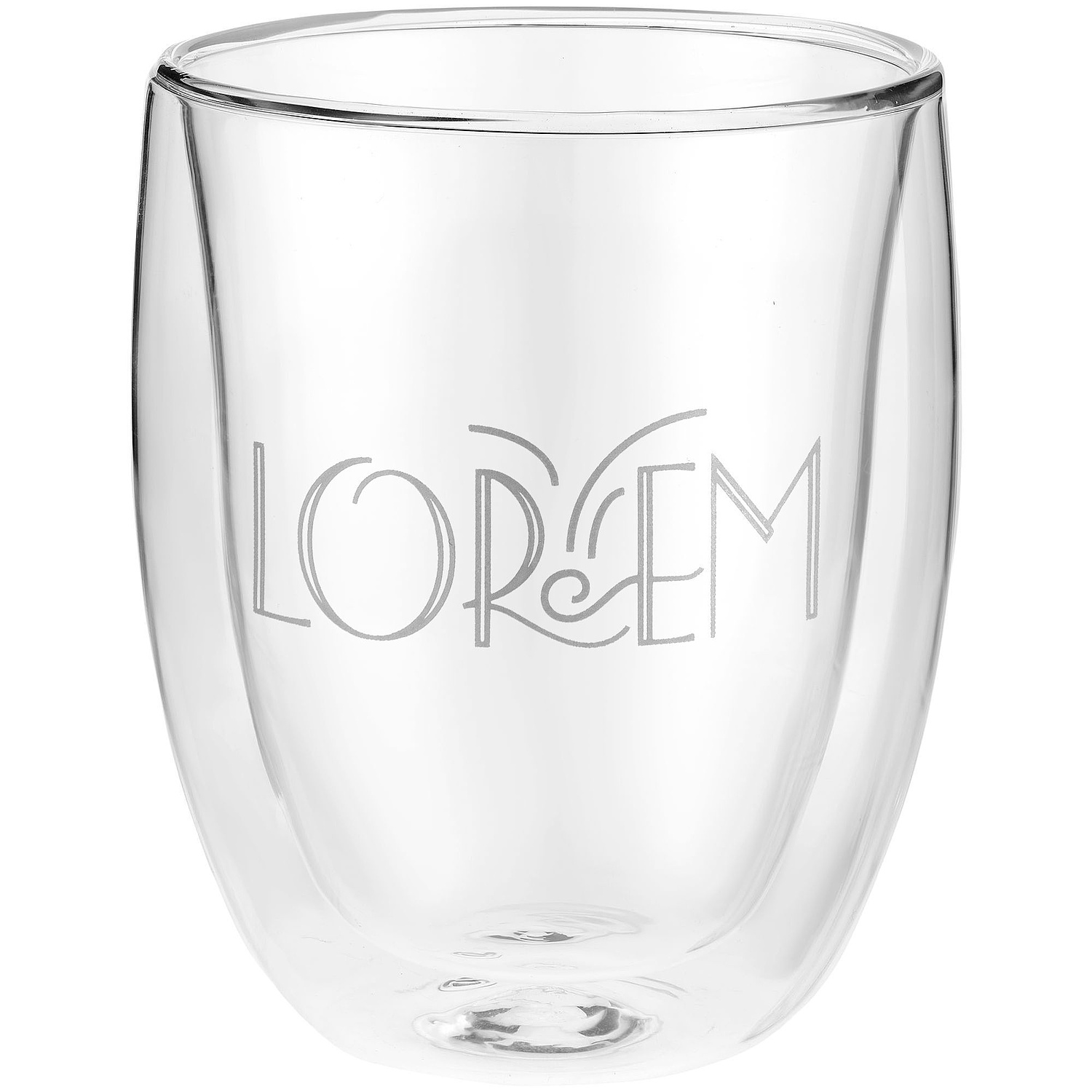 Стакан с двойными стенками Glass Big Bubble