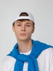 Бейсболка Promo, белая с логотипом
