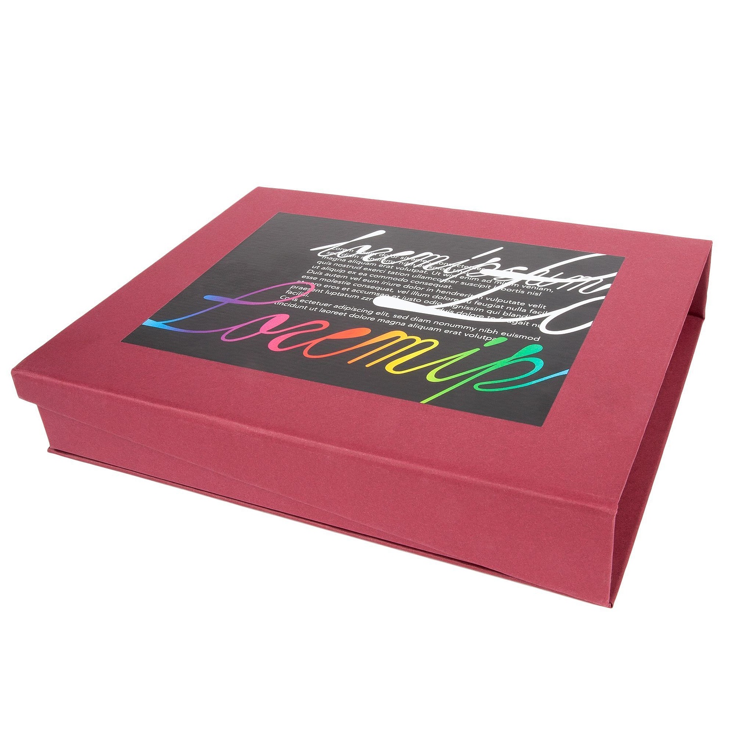 Набор Lucky, красный с логотипом