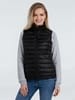 Жилет женский Wilson BW Women, черный с логотипом