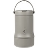 Термос для еды Tabenodo, серый с логотипом