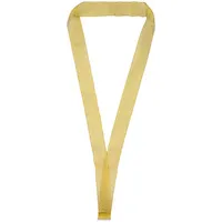 Лента для медали с пряжкой Ribbon, золотистая Лента для медали с пряжкой Ribbon, золотистая