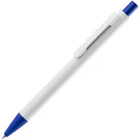 Ручка шариковая Chromatic White, белая с синим Ручка шариковая Chromatic White, белая с синим