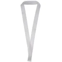 Лента для медали с пряжкой Ribbon, серебристая Лента для медали с пряжкой Ribbon, серебристая