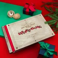 Новогодняя книга "Щелкунчик" с подвесками Новогодняя книга "Щелкунчик" с подвесками
