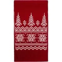 Шарф Elnik, красный с молочно-белым Шарф Elnik, красный с молочно-белым